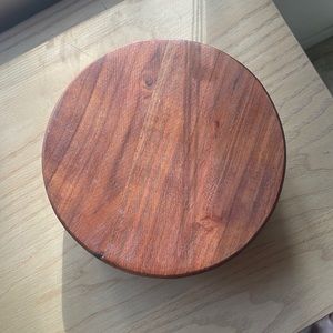 Hearth & Hand footed wooden tray